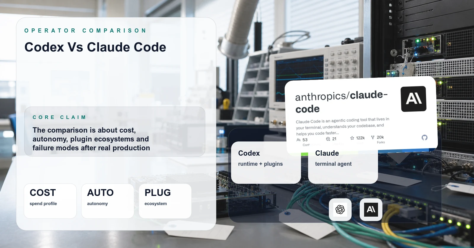 Codex vs Claude Code: Which Wins for Production Agent Work (2026)